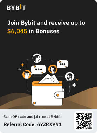 Referralscoin.com Bybit Bonus 6YZRXV#1
