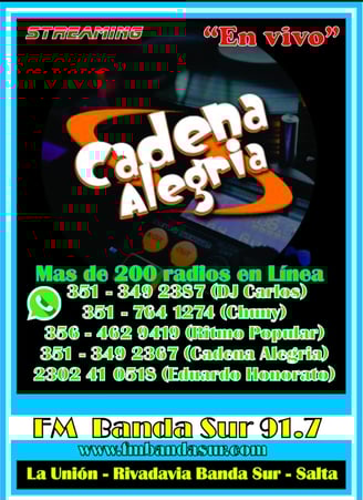 Cadena Alegria de Fm Banda Sur