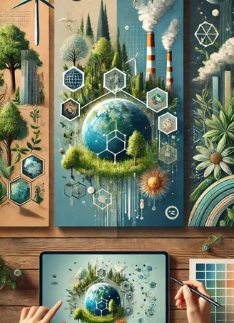 Imagem ilustrativa de um mundo virtual