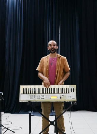 Lenin Correa, bacharel em teclas pela Universidade de Santa Maria (RS)