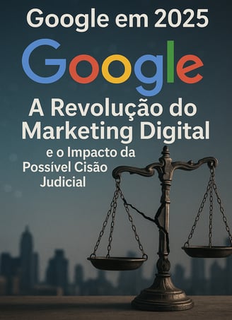 a revolução de marketing digital e possivel cisao do google. alerta: logotipo de propriedade do Goog