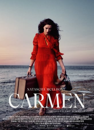 Poster for the film, Carmen.