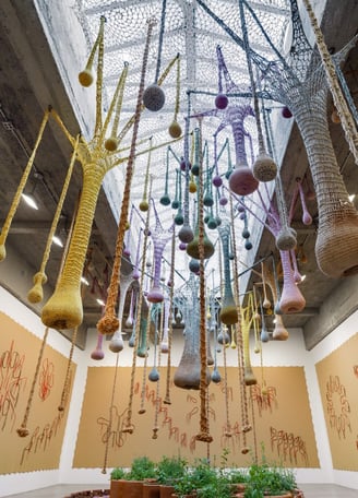 Earthtreelifelove, 2022, Ernesto Neto