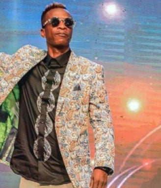 K.K Fosu on stage.