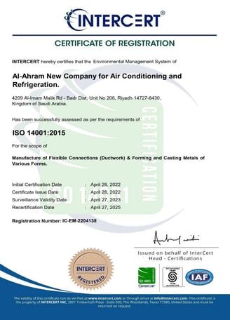 havc with iso 14001