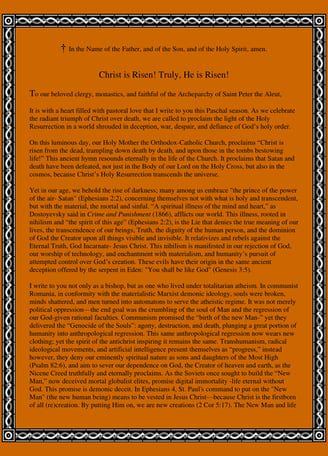 Pastorial Letter for Pascha 2025 page 2