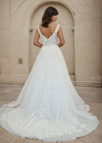 robe de mariée en dentelle 