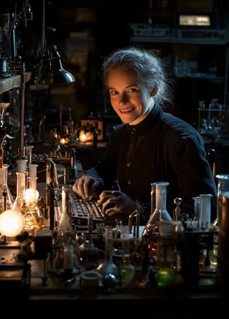 Marie Curie was a pioneering scientist best known for her work on radioactivity. Born in Poland in 1