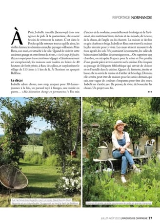 a woman sitting on a bench in a garden, country life, normandy