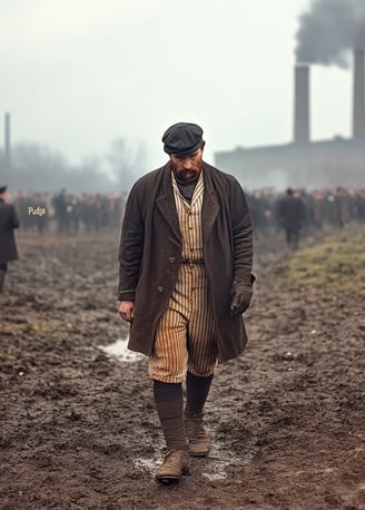 William “Pudge” Heffelfinger stepping onto the Allegheny field in 1892