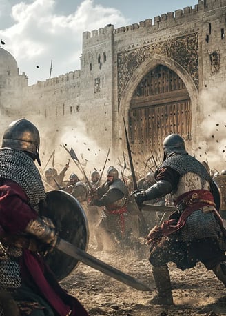 Battle at the City Gates: Aleppo’s stone gates are under siege