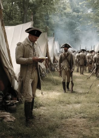 Cambridge Camp, July 10 1775: Issuing the Directive
