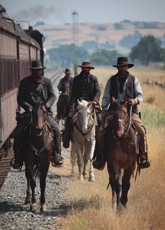Otterville Trackside, July 7th 1875: Outlaws Assemble