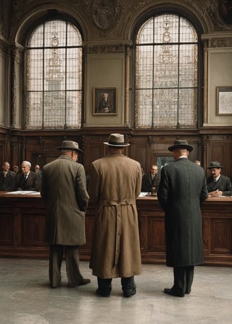 Rotterdam City Hall, 1938: Tense Deliberation