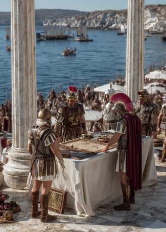 Dyrrhachium, 48 BC: Camp on the Adriatic Shore