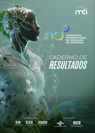 Capa do caderno de resultados do 10º Congresso Internacional de Inovação da Indústria