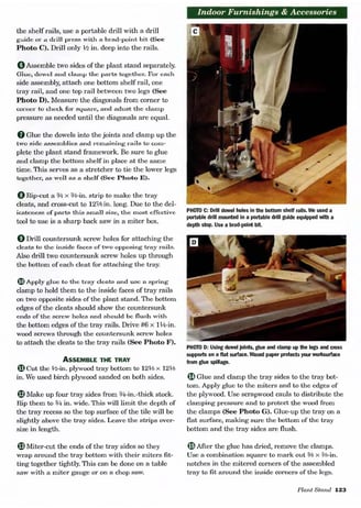 step by step to make a plant stand