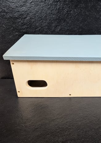 Swift box with front facing hole and roof by Nest Cup Box