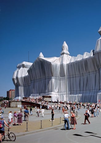 instalação: Christo e Jeanne-Claude