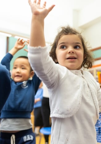 Preschool movement is fun.