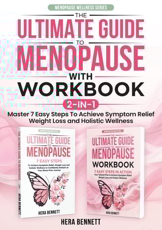 The Ultimate Guide to Menopause with Workbook 2-IN-1, bundle book, menopause symptom, weight loss