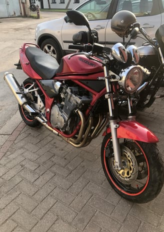 Suzuki GSF 600 motociklo nuoma Klaipėda Gargždai Kretinga Palanga