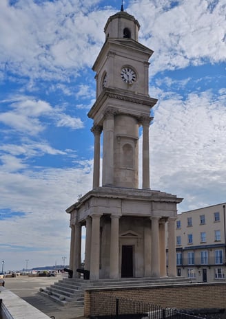 Clock tower in Herne Bay