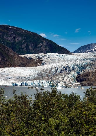 Mendenhall Glacier Juneau Alaska