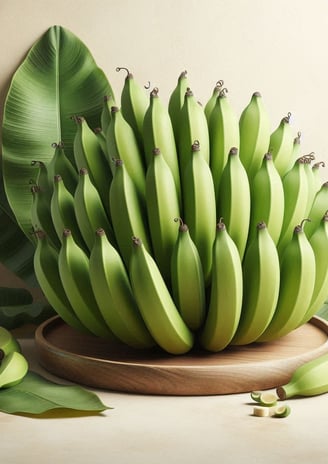 Banana for international export from India