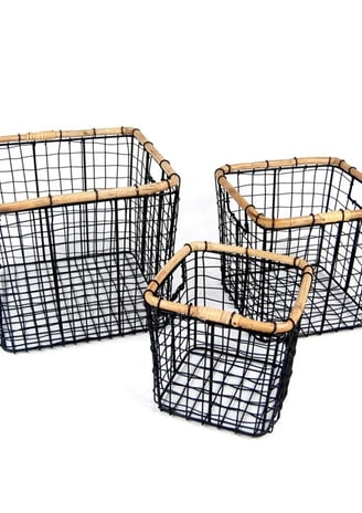 iron wire baskets