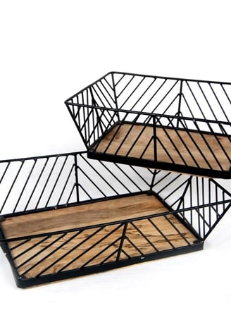 iron wire baskets