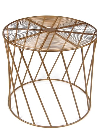 iron wire table