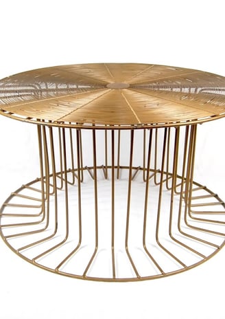 iron wire table