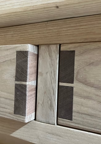 dovetail drawers ash kitchen unit