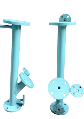 a pair of blue metal pipework pipework pipework pipework pipework pipe