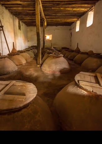 Stockage dans des cuves anciennes