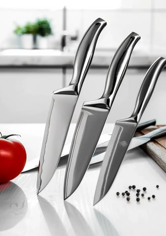 3-teiliges Messer Set