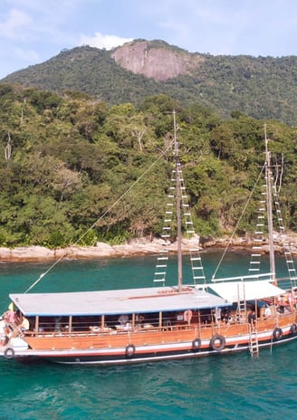 angra dos reis e ilha grande escuna