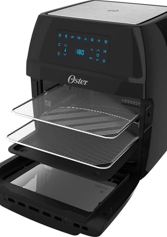 Oster OFRT780 - Fritadeira forno 3 em 1, 127V, 1800 W, ‎Preto
