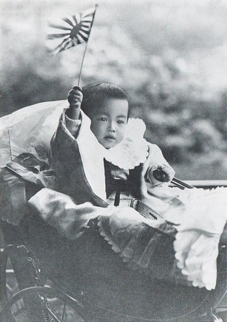 Hirohito as an infant in 1902