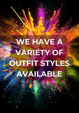 'We have a variety of outfit styles available'