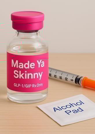 a bottle of tirzepatide