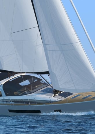 Jeanneau 65 under sail 2