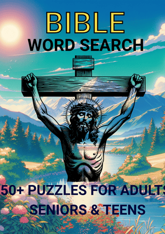 Bible word search puzzle book