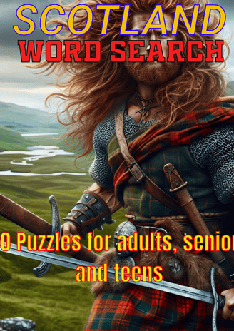 Scotland word search puzzle