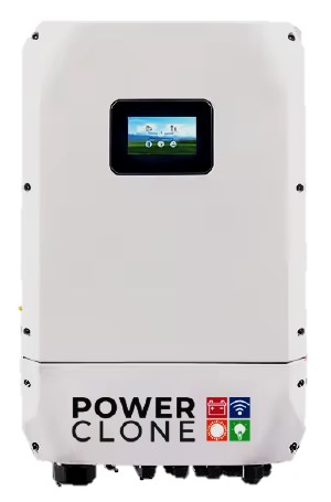 a power planter with a power supply system, inversores desde 3 kva hasta 12 kva