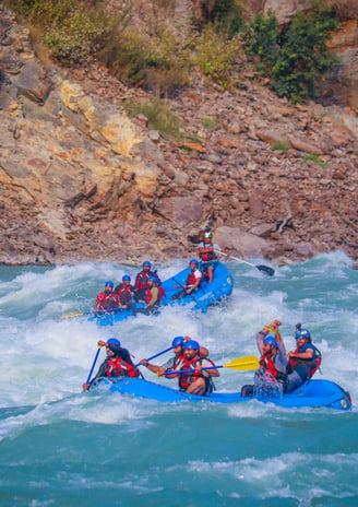 RAFTING IN RISHIKESH