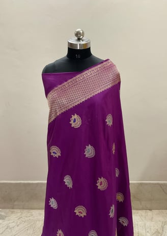 Pure katan Banarasi saree