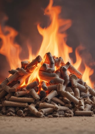 wood pellets