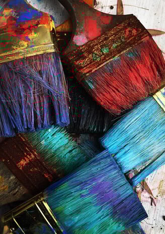 Des pinceaux pleins de couleurs, atliers et stages de créativité